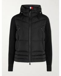 Moncler - Fleece-trimmed Quilted Shell Hooded Down Ski Jacket - Lyst