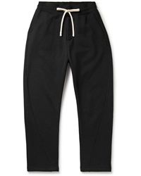 John Elliott - Studio Fleece Sendai Slim-fit Cotton-jersey Sweatpants - Lyst