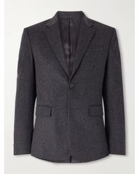 TOTEME - Wool And Cashmere-Blend Flannel Suit Jacket - Lyst
