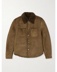 MR P. - Jacke aus Shearling - Lyst