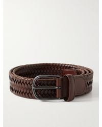 Anderson's - 3.5Cm Woven Leather Belt - Lyst