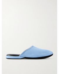Charvet - Suede Slippers - Lyst