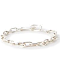 Bottega Veneta - Sterling Silver Chain Bracelet - Lyst