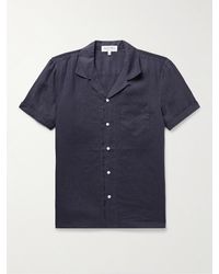 Alex Mill - Convertible-collar Linen Shirt - Lyst