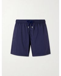 Fedeli - Madeira Airstop Straight-Leg Swim Shorts - Lyst