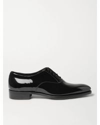 Kingsman - George Cleverley Patent-leather Oxford Shoes - Lyst