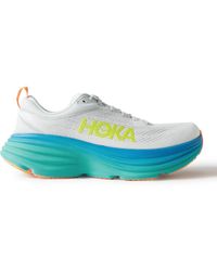 Hoka One One - Bondi 8 Rubber-trimmed Mesh Running Sneakers - Lyst