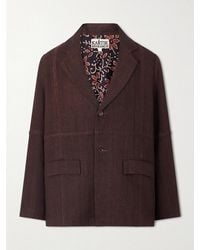 Kartik Research - Rabari Embroidered Linen Suit Jacket - Lyst