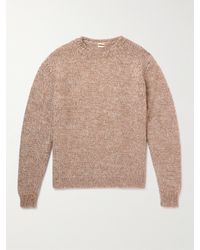 Massimo Alba - Ethan Knitted Melangé Wool - Lyst