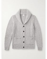 Eleventy - Slim-Fit Shawl-Collar Cashmere Cardigan - Lyst
