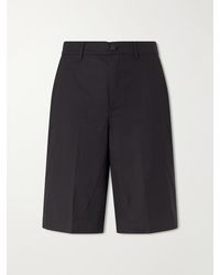 Rick Owens - Straight-leg Cotton-blend Canvas Shorts - Lyst