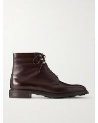 John Lobb - Alder Leather Lace-Up Boots - Lyst