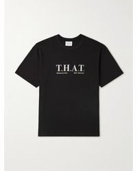 thisisneverthat - T.h.a.t. Logo-print Cotton-jersey T-shirt - Lyst