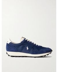 Polo Ralph Lauren - PRL Trail 125 Sneakers aus Ripstop mit Besatz aus Leder und Veloursleder - Lyst