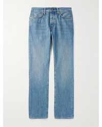 MR P. - Gerade geschnittene Jeans aus Selvedge Bio-Denim - Lyst