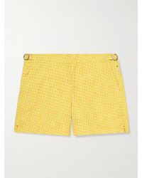 Orlebar Brown - Setter Slim-Fit Mid-Length Printed Recycled Swim Shorts - Lyst