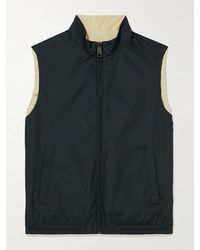 Canali - Gilet in shell - Lyst