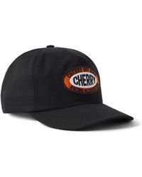 CHERRY LA - Logo-appliquèd Cotton-twill Baseball Cap - Lyst