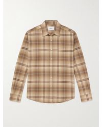 NN07 - Deon 5465 Organic Cotton-Flannel Shirt - Lyst