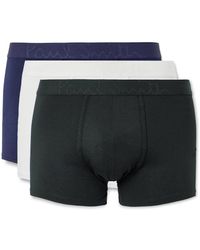 Paul Smith - Three-pack Stretch Modal-jersey Boxer Briefs - Lyst