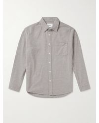 NN07 - Deon 5270 Houndstooth Cotton-flannel Shirt - Lyst