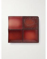 Berluti - Makore Neo Scritto Panelled Venezia Leather Billfold Wallet - Lyst