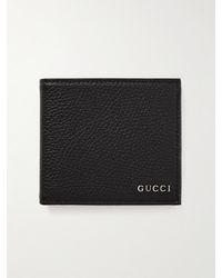 Gucci - Portafoglio in pelle pieno fiore con logo - Lyst
