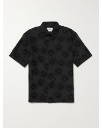 NN07 - Freddy 50045 Floral-Embroidered Organic Cotton-Blend Shirt - Lyst