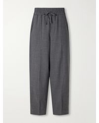 Ami Paris - Wide-Leg Virgin Wool Trousers - Lyst