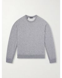 Tom Ford - Cashmere And Cotton-Blend Sweater - Lyst