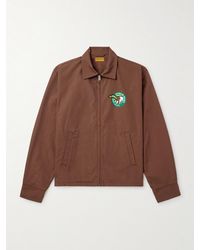 Human Made - Drizzler Logo-Print Canvas Jacket - Lyst