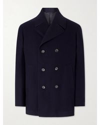 Canali - Double-Breasted Wool Jacket - Lyst
