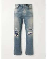 Maison Margiela - Straight-Leg Distressed Jeans - Lyst