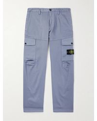 Stone Island - Pantaloni A Gamba Dritta - Lyst