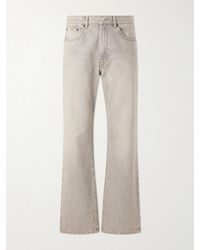 Jeanerica - Vega Straight-Leg Mid-Rise Cotton-Blend Jeans - Lyst