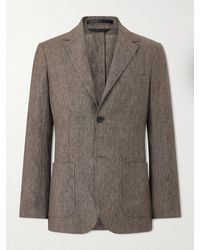Sunspel - Linen Suit Jacket - Lyst