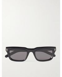 Gucci - Sonnenbrille mit rechteckigem Rahmen aus Azetat - Lyst