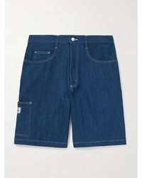 Randy's Garments - Straight-Leg Denim Shorts - Lyst