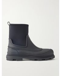 Moncler - Vera Pulse Scuba And Rubber Hiking Boots - Lyst