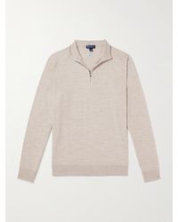 Peter Millar - Excursionist Flex Merino Wool-Blend Half-Zip Sweater - Lyst