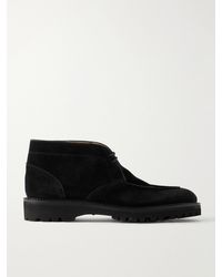 John Lobb - Chukka Suede Boots - Lyst