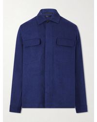 Sunspel - Linen Overshirt - Lyst