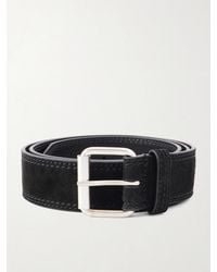 Dries Van Noten - 4Cm Suede Belt - Lyst