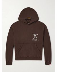 CHERRY LA - Cowboys Logo-embroidered Printed Cotton-jersey Hoodie - Lyst