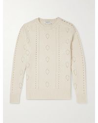 Officine Generale - Marco Pointelle-Knit Sweater - Lyst