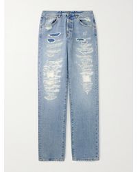 424 - Straight-Leg Distressed Jeans - Lyst