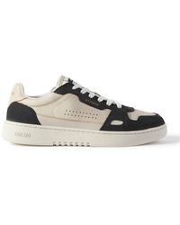 Axel Arigato - Dice Lo Nubuck-Trimmed Leather Sneakers - Lyst