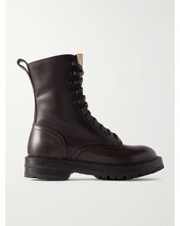 Visvim - Gillespie Folk Leather Boots - Lyst