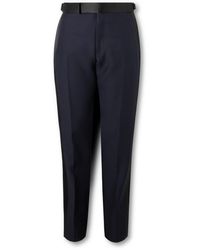 Tom Ford - Straight-leg Wool And Silk-blend Tuxedo Trousers - Lyst