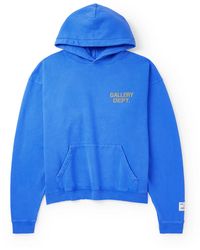 GALLERY DEPT. - 90's Oversized Logo-Print Cotton-Jersey Hoodie - Lyst